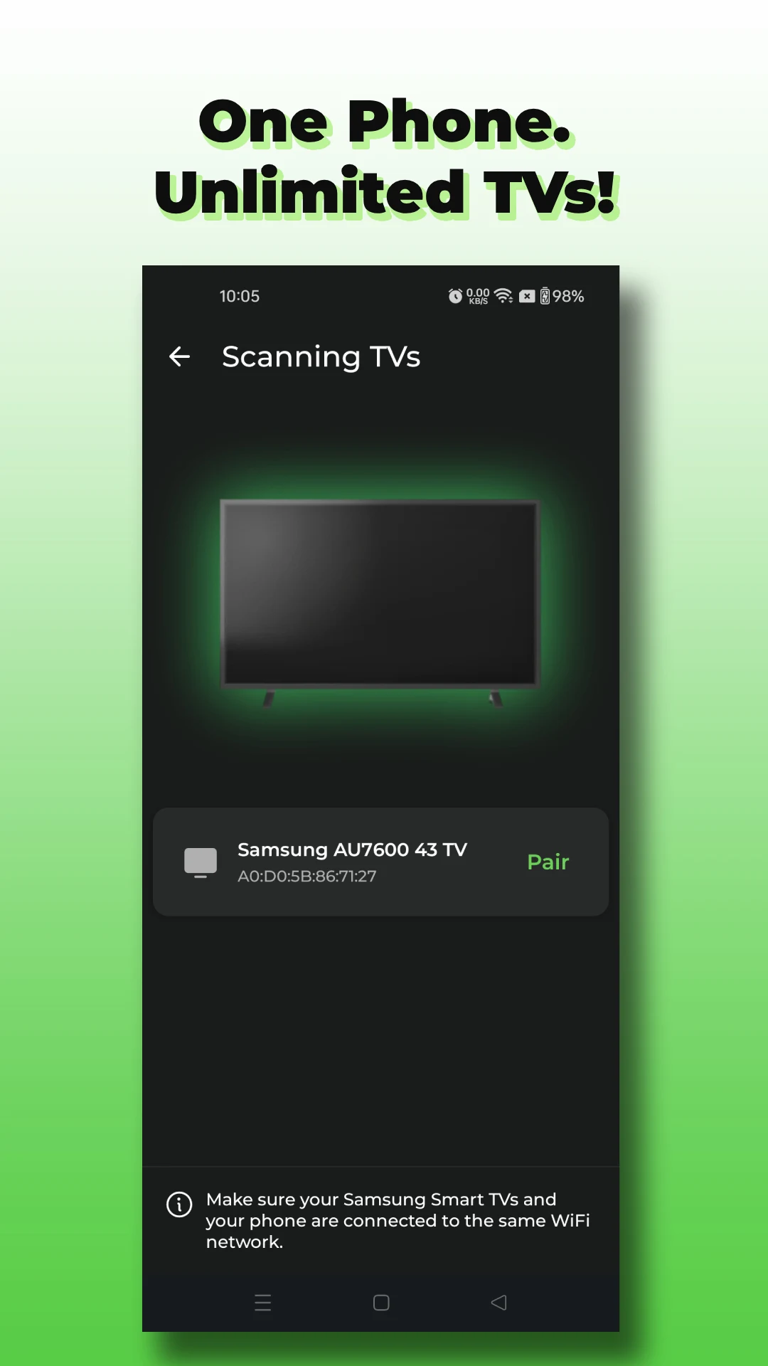Remote+ for Samsung Smart TV screenshot