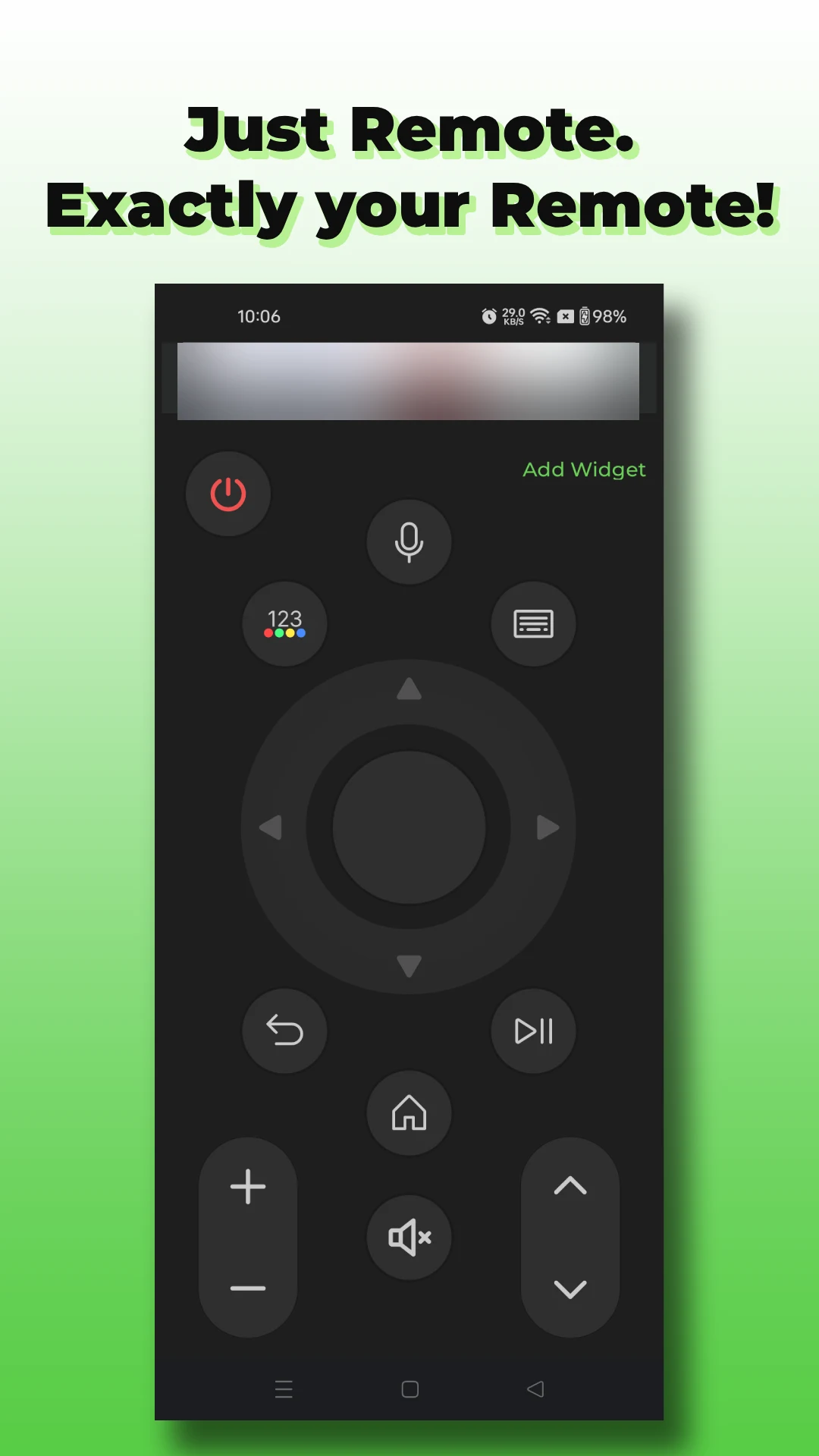 Remote+ for Samsung Smart TV screenshot